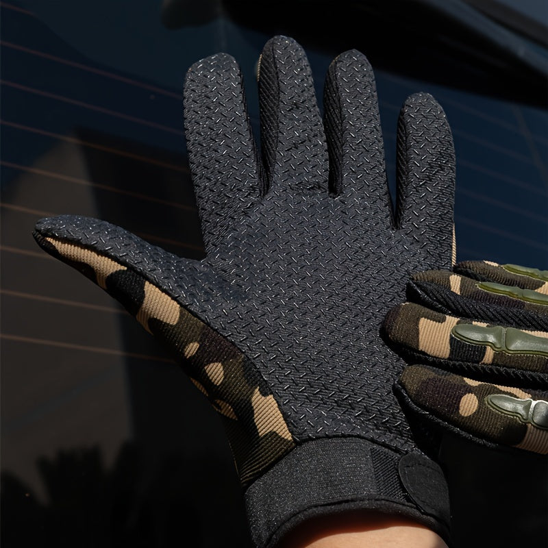 Men's Outdoor Cycling Gloves Warmth Protection