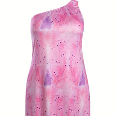 Starry Sky Print Lounge Dress