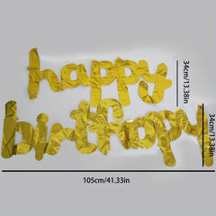 Birthday Balloons Surprise Wall Decor Set