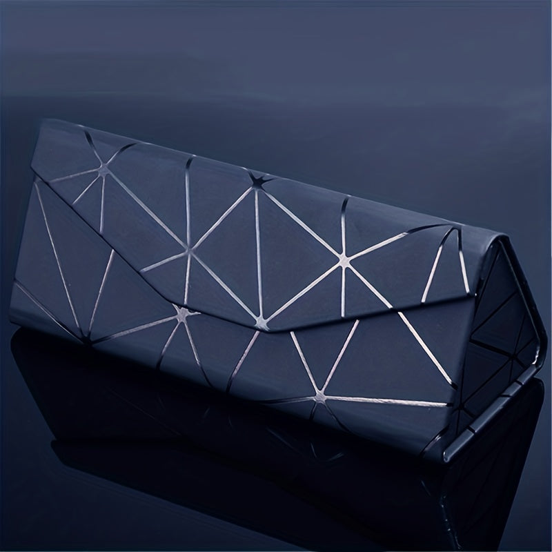 Foldable PU Leather Glasses Case Sunglasses Storage Box