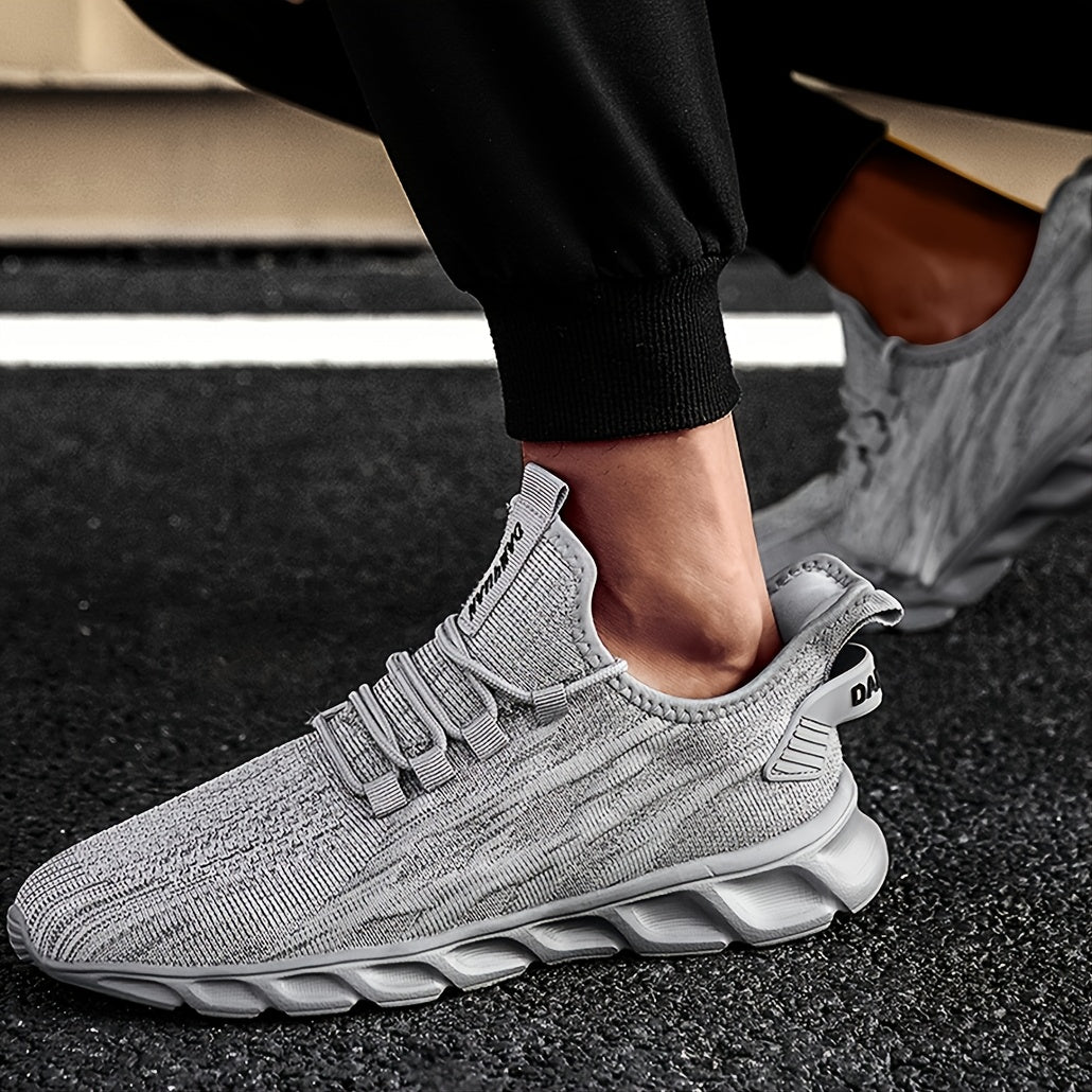 Men's Breathable Running Shoes Lightweight Outdoor Sneakers
