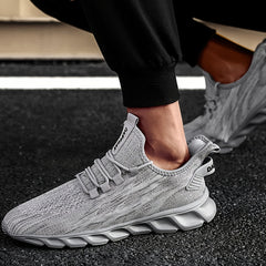 Men's Breathable Running Shoes Lightweight Outdoor Sneakers