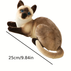 Soft Cat Plush Dolls in Multiple Colors - Huggable and Expressive