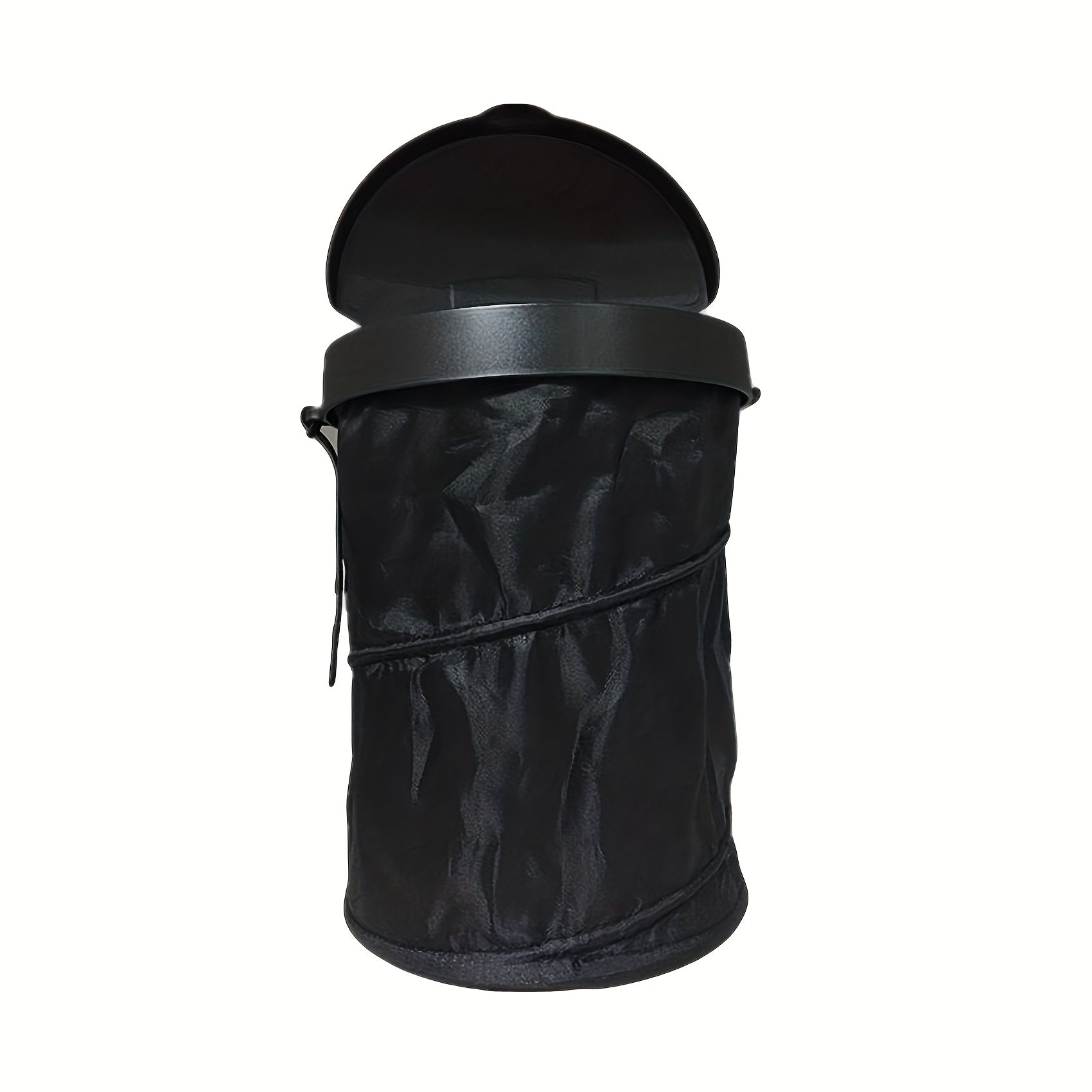 Car Mounted Trash Can Folding Hanging Creative Function With Cover