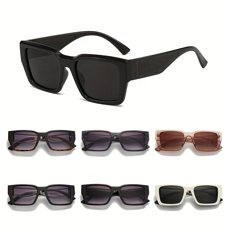Men's Square Frame UV Protection Sunglasses