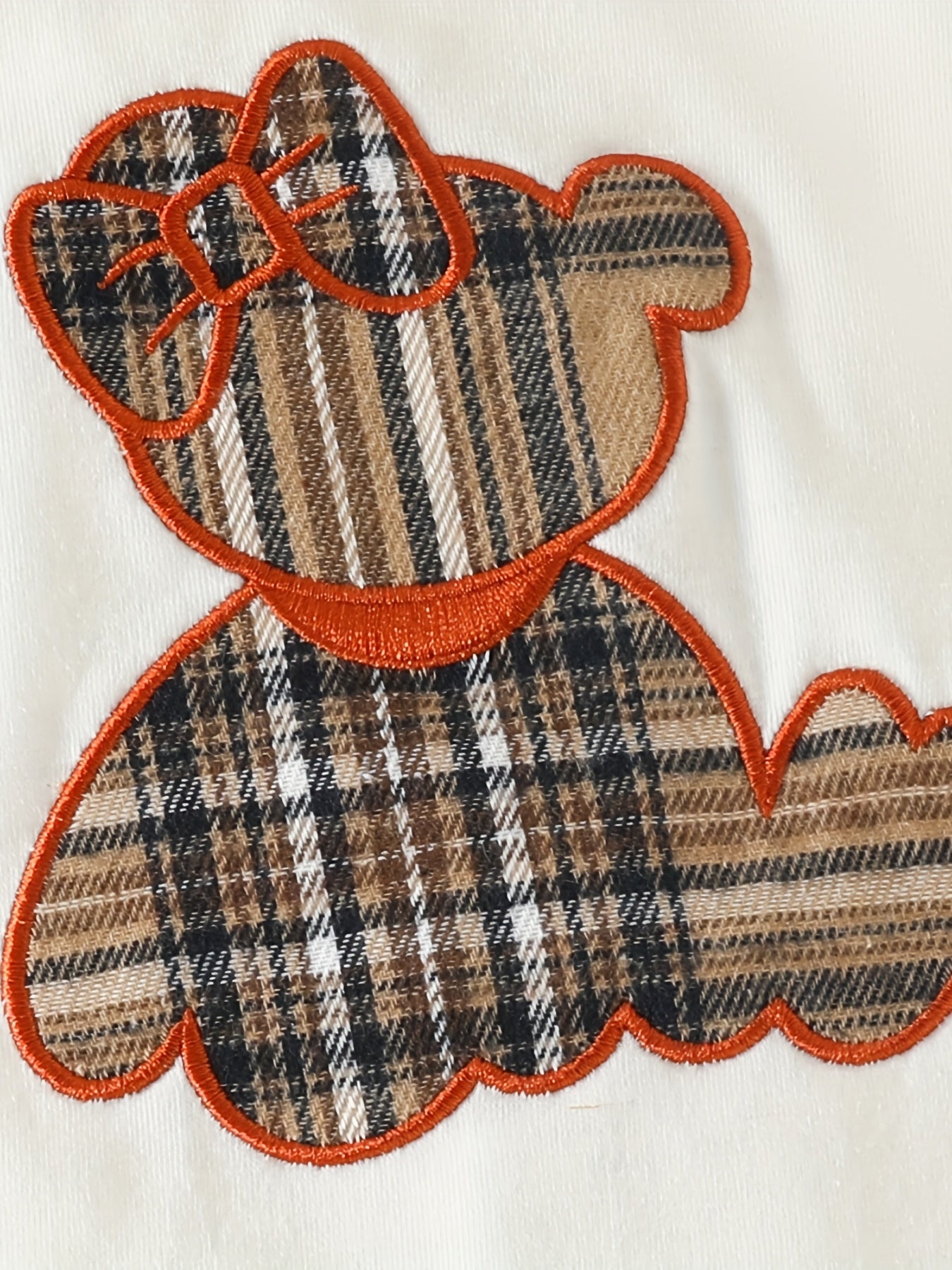 3pcs Baby Girl Cartoon Bear Long-sleeved Top Skirt Set