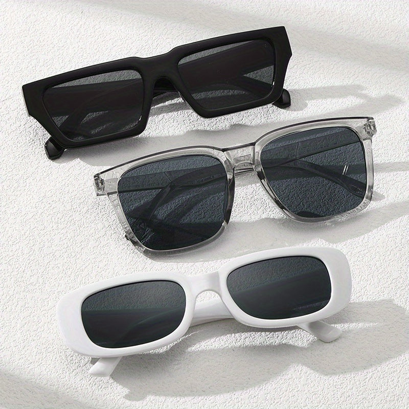 3 Pairs Sunglasses Unisex Anti Glare UV400