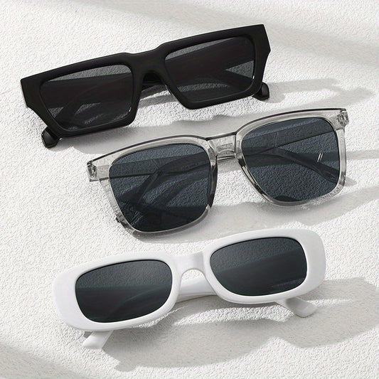 3 Pairs Sunglasses Unisex Anti Glare UV400