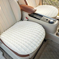 Winter Short Plush Car Seat Cover Single Seat Car Accessories