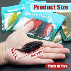 Soft Swimbait Fishing Lures Bass Trout Walleye