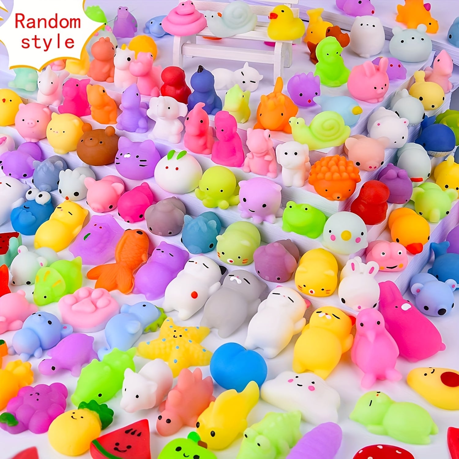16pcs Compressed Toy Set TPU Carrot Relax Toys Party Favors Classroom Priz