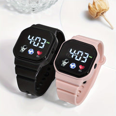 Unicorn Waterproof LED Electronic Watch For Couples