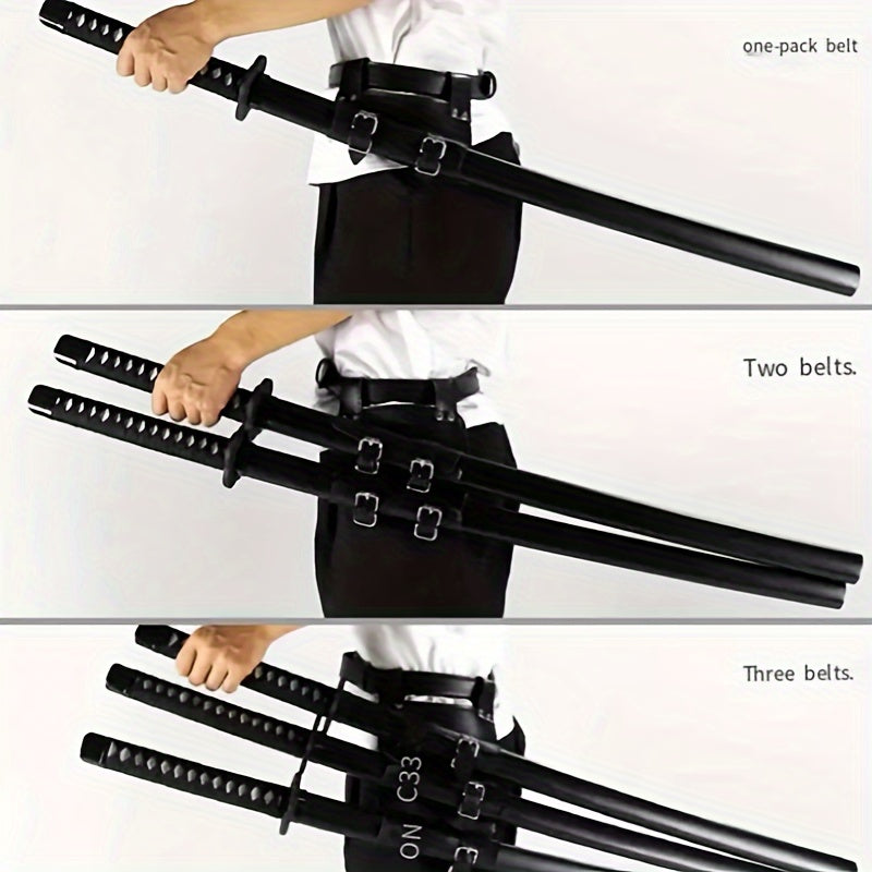 Adjustable PU Leather Sword Storage Bag