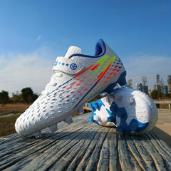 Boy's Non Slip Spiked Football Cleat - Outdoor Soccer Shoes