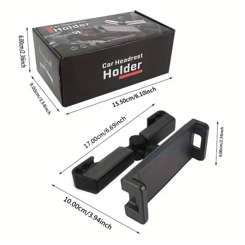 Tablet Computer Bracket for Car Backrest Pillow, Rotated Bracket