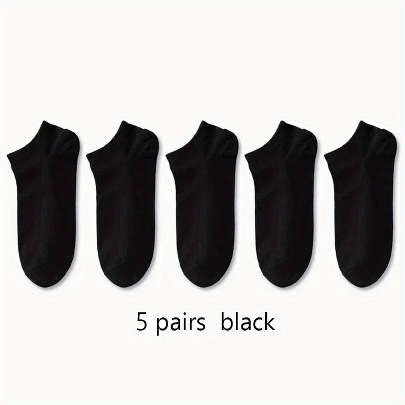 10 Pairs Women's Low Cut Sports Ankle Socks Lightweight Soft Stockings