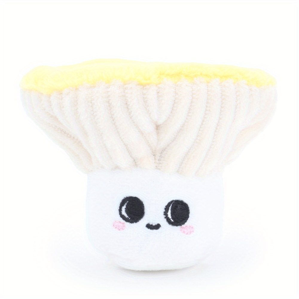 Yellow Mushroom Soothing Toy for Babies