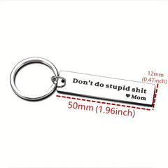 Funny Keychain Birthday Gift for Son