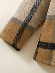 Boys Plaid Flannel Shirts Long Sleeve Button Down Tops