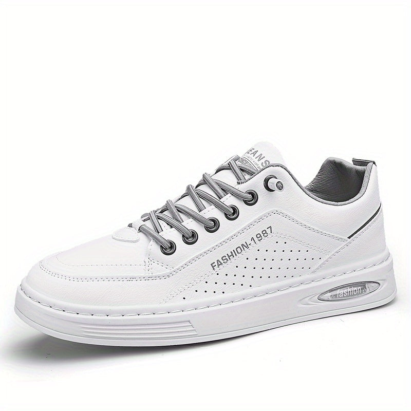 Men's Skate Shoes Grip Lace up Sneakers