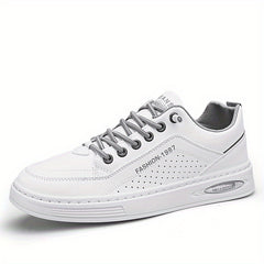 Men's Skate Shoes Grip Lace up Sneakers