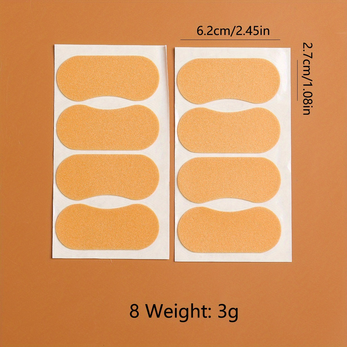 8pcs Waterproof Heel Protection Stickers