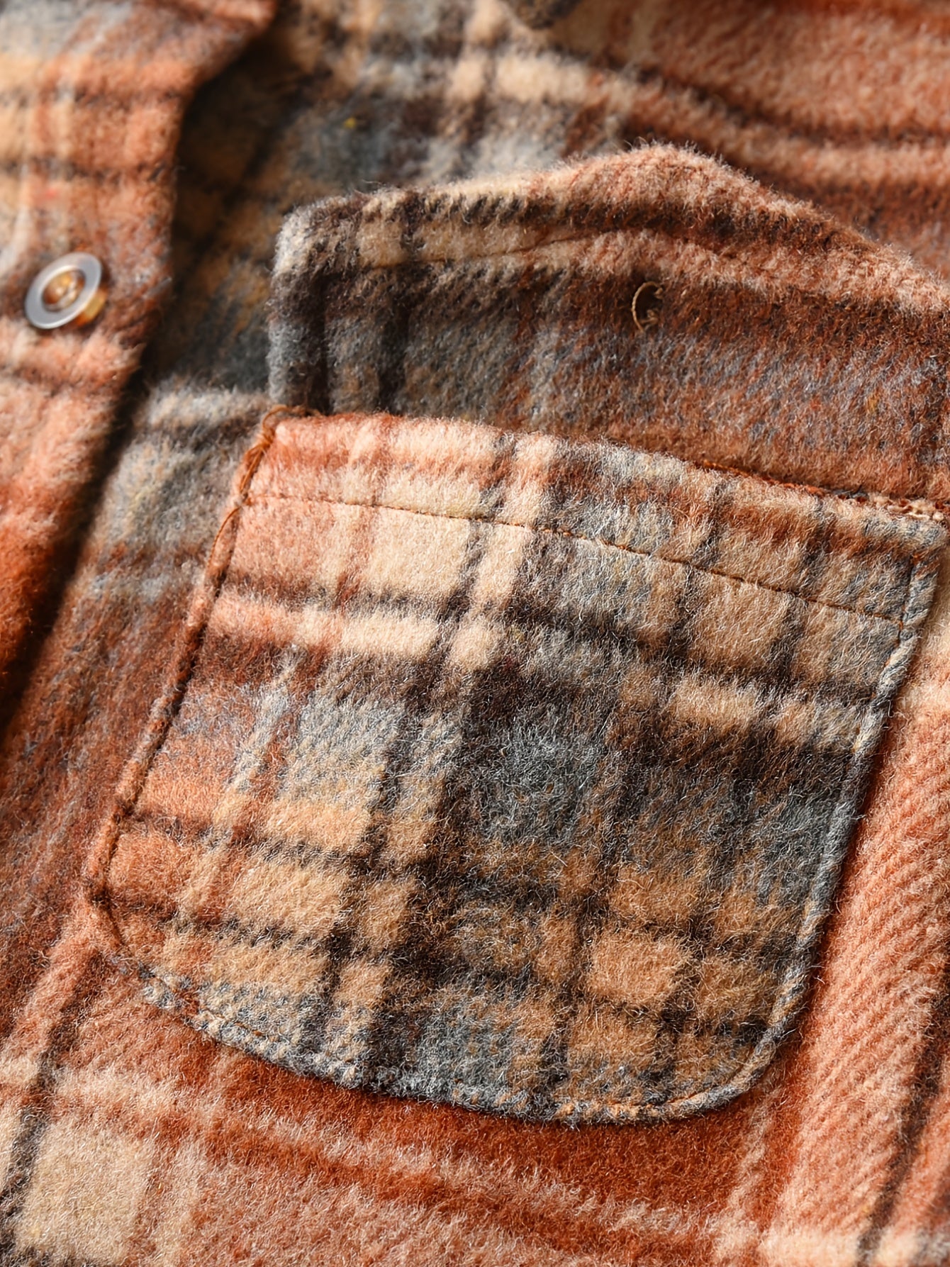 Toddler Boys Plaid Winter Jacket Kids Clothes