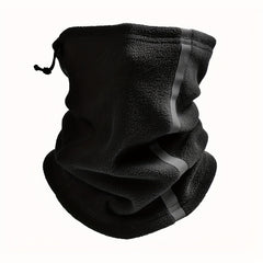 Winter Windproof Neck Gaiter Reflective Stripe Outdoor