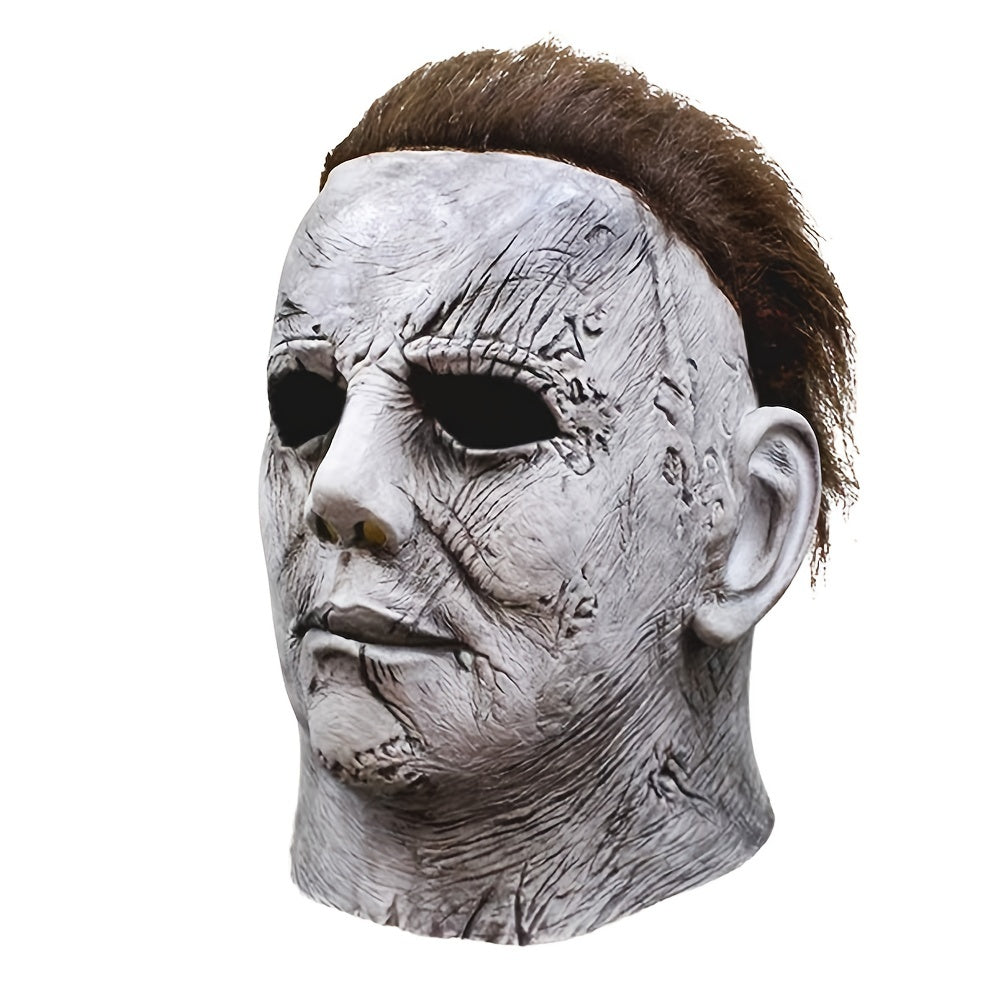 Scary Scar Latex Headgear Horror Bloody Creepy Halloween Mask