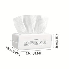 100 Pcs Disposable Face Towel For Washing Soft Dry Wipes Facial Cloths