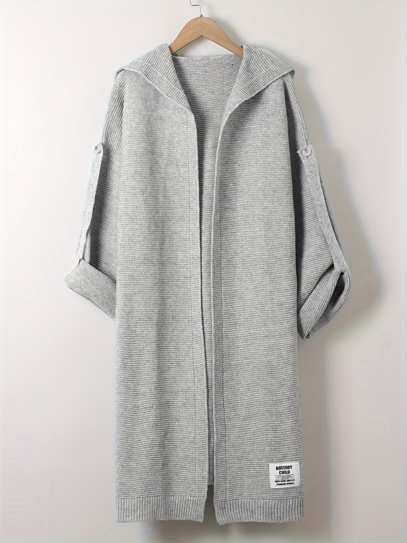 Women's Hooded Sweater Cardigan