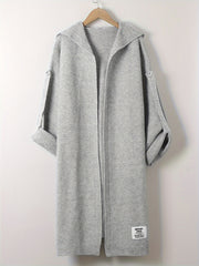 Women's Hooded Sweater Cardigan