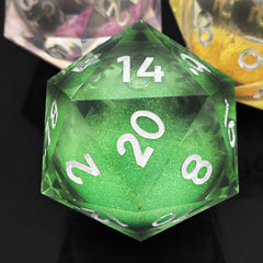Large Liquid Core Quicksand Dice For RPG