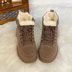 Thickened Medium Tube Snow Boots Warm Sneakers Women's Footwear