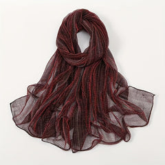 Thin Breathable Gauze Hijab Solid Shawl for Women