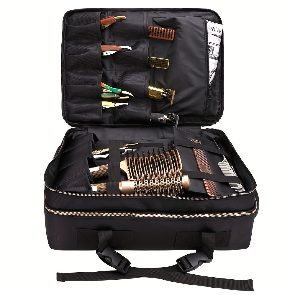 Hairdressing Styling Bag Salon Scissor Comb Tool Storage Backpack