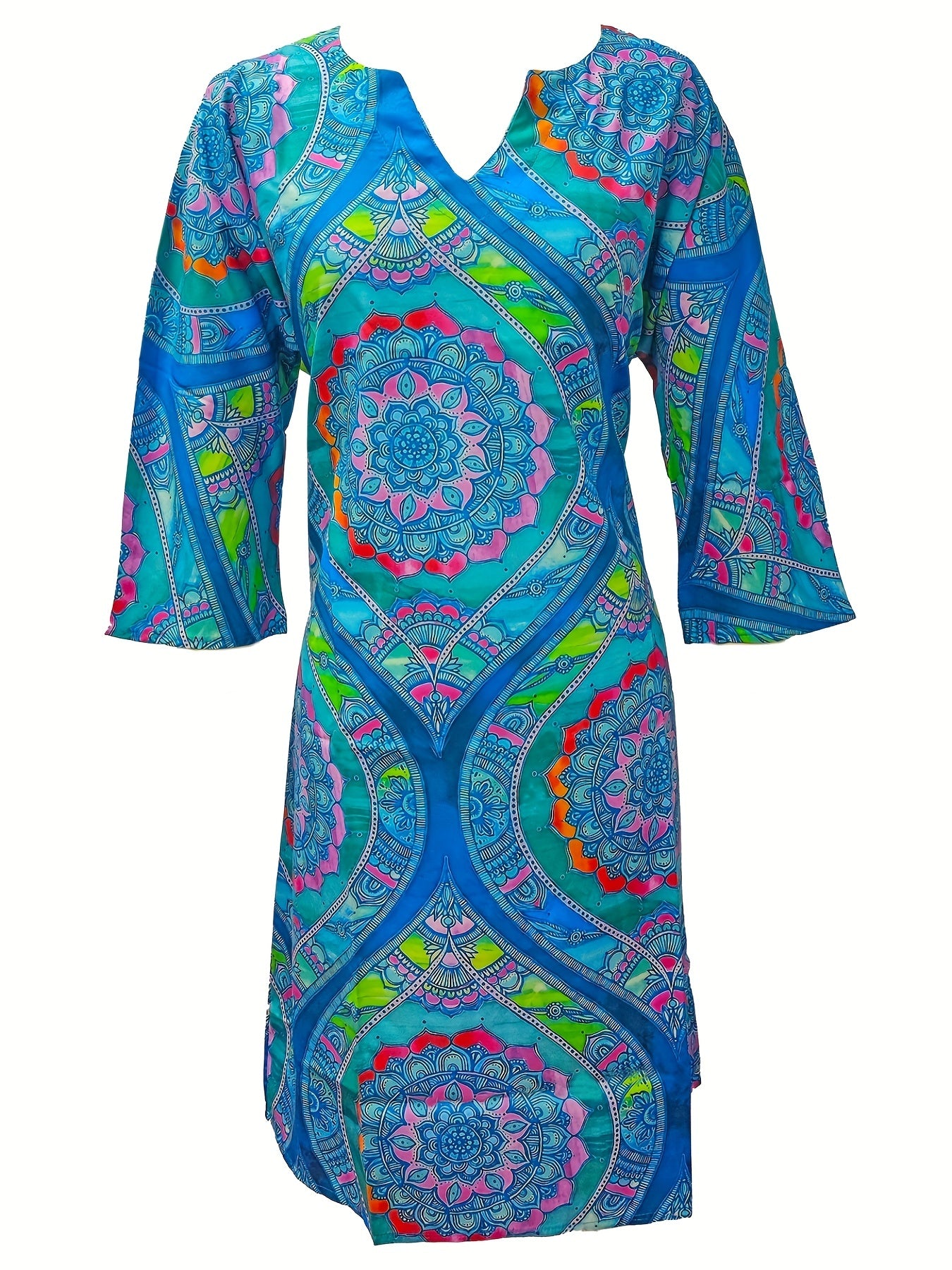 Boho Half Sleeve Dress Summer Women's Clothing