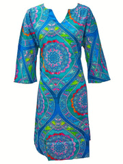 Boho Half Sleeve Dress Summer Women's Clothing