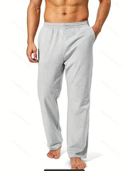 Classic Joogers Men's Casual Drawstring Sweatpants for Fall Winter