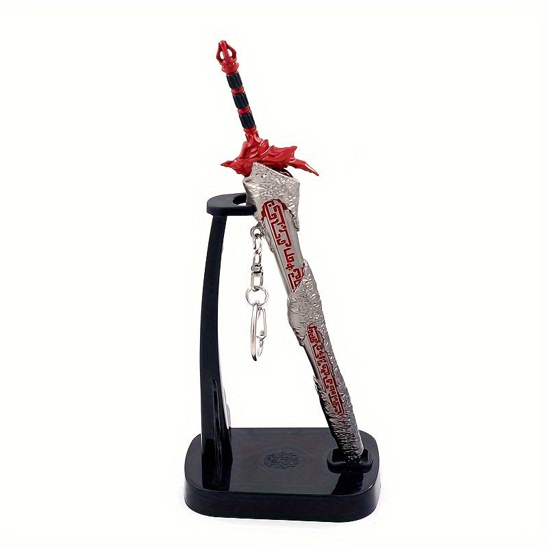 Mini Sword Pendant Keychain Toy with Sheath