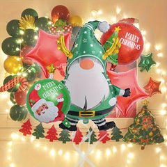Christmas Balloon Santa & Snowman Inflatable Party Decoration