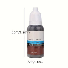 15ml Dark Pink Eyebrow Lip Eyeliner Tattoo Pigment Ink