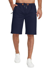 Men's Casual Elastic Waist Shorts