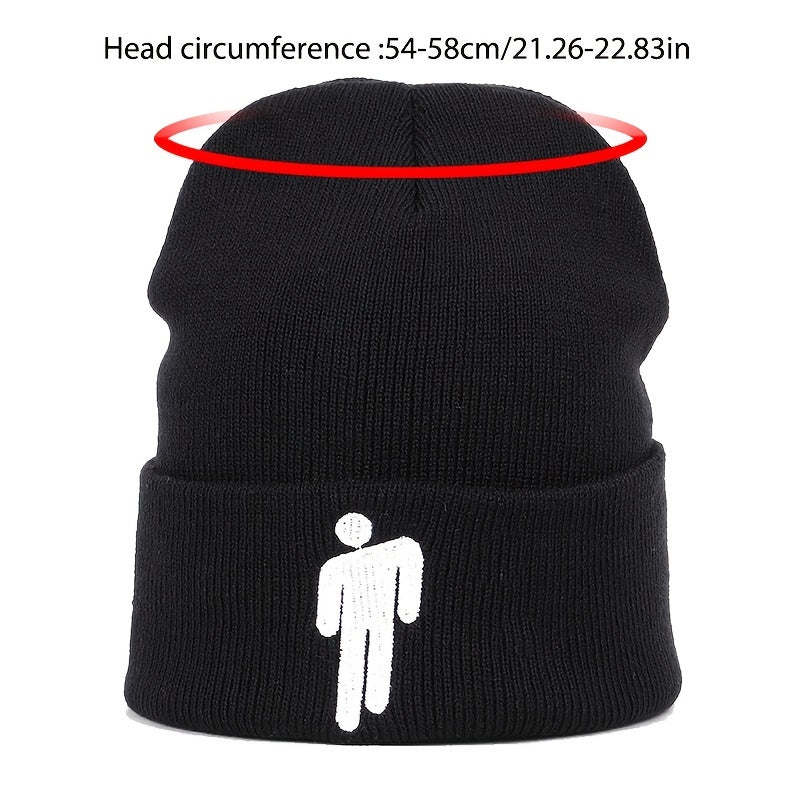 Stretch Knit Beanie Hip Hop Hat For Girl