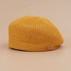 Beret Men's Women's All match Spring Summer Breathable Thin Painter's Hat