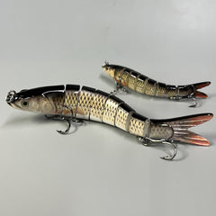 10 Jointed Crankbait Swimbait Hard Lures for Fishing