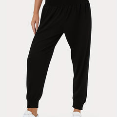 Pleated Yoga Jogger Pants High Stretch Casual Sports Activewear