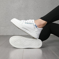 Women's Chunky Sneakers Flat Heighten Casual Lightweight Breathable Shoes