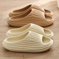 Men's Non-Slip Slides Soft Sole Slip On Platform Slippers