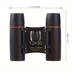 Compact Lightweight Foldable Binoculars HD Portable Waterproof Mini Binoculars